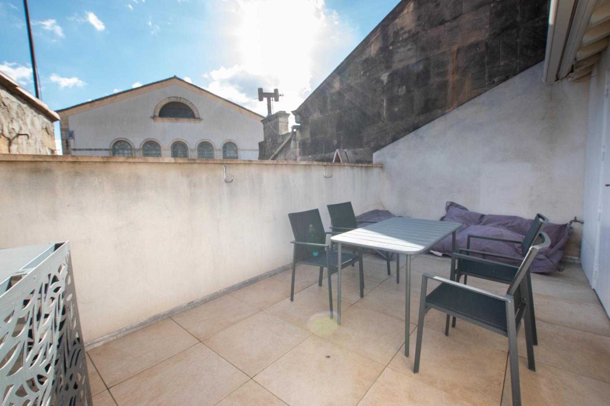 L'Escale - Clim, Terrasse Apartment Арл Екстериор снимка